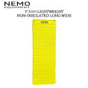 《3,980円以上で送料無料》 NEMO ニーモ 【od】アストロ ライトウェイト インシュレーテッド ロングワイド LIGHTWEIGHT INSULATED LONG WIDE