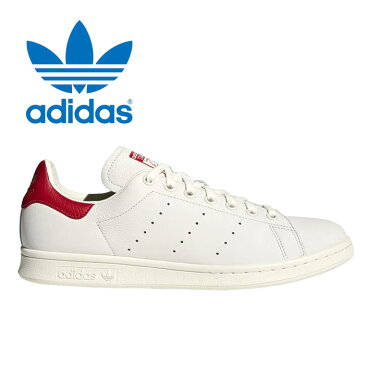 送料無料 アディダス adidas オリジナルス スタンスミス メンズ レディース スニーカー シューズ 靴 ホワイト レッド originals Stan Smith B37898 2018新作