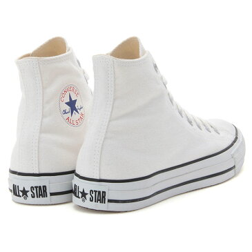 コンバース オールスター レディース カラーズ ハイカット スニーカー メンズ キャンバス シューズ 白 ホワイト CONVERSE ALL STAR COLORS HI WHITE/BLACK