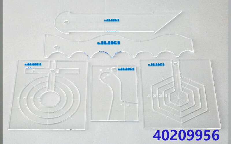 【職業用・家庭用共通アクセサリー】JUKI（ジューキ）ルーラーセット 40209956 / R20020031 / R20020032 / R20020033（HZL-UX・X・F・Gシリーズ / TL・SLシリーズ）