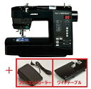 JUKI HZL-J1000B【5年保証/購入特典セット:テーブル、フットコントローラー】【ジューキ アンティークブラック HZLJ1000B コンピュータミシン 簡単糸通し 自動糸切り無し みしん本体 趣味 手作り】