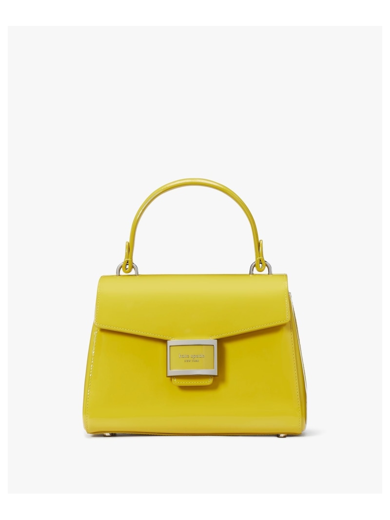 【SALE／50%OFF】ケイティ パテント レザー スモール トップ ハンドル バッグ kate spade new york ケイトスペードニューヨーク バッグ ハンドバッグ【RBA_E】【送料無料】[Rakuten Fashion]