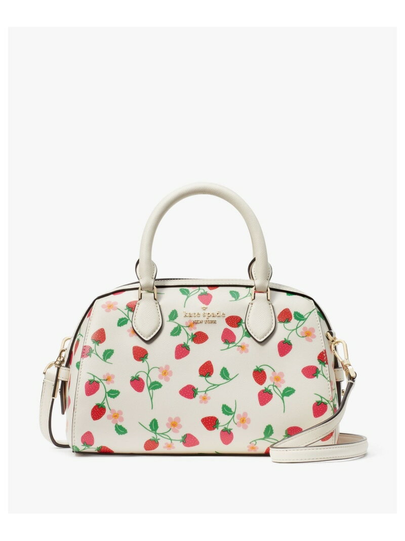 【SALE／50%OFF】マディソン ストロベリー バイン プリント ダッフル クロスボディ kate spade new york ケイトスペードニューヨーク バッグ ハンドバッグ【RBA_E】【送料無料】[Rakuten Fashi…