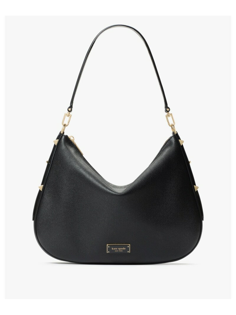 リブ ラージ ホーボー バッグ kate spade new york ケイトスペードニューヨーク バッグ ショルダーバッグ ブラック【送料無料】[Rakuten Fashion]