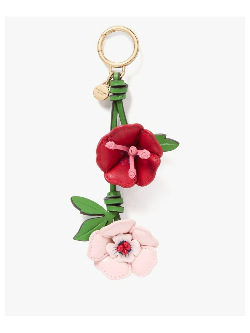 【公式】イン ザ ガーデン キー フォブ kate spade new york ケイトスペードニューヨーク ファッション雑貨 チャーム・キーチェーン ピンク【...