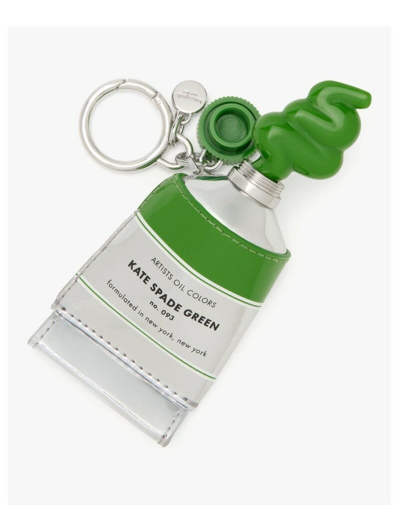 【公式】スクイーズ シャイニー メタリック ペイント チューブ キー フォブ kate spade new york ケイトスペードニューヨーク ファッション雑...