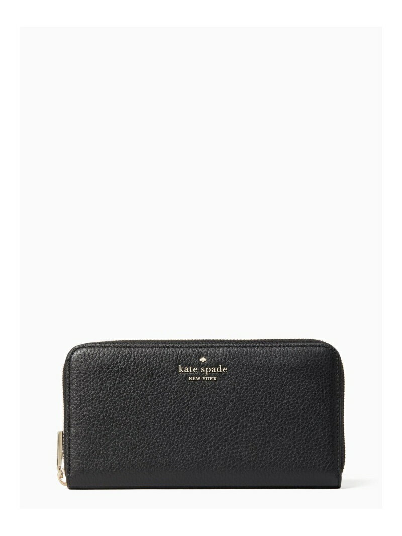 ケイトスペード ポーチ（レディース） 【SALE／65%OFF】レイラ ラージ コンチネンタル ウォレット kate spade new york ケイトスペードニューヨーク 財布・ポーチ・ケース 財布 ブラック【RBA_E】【送料無料】[Rakuten Fashion]