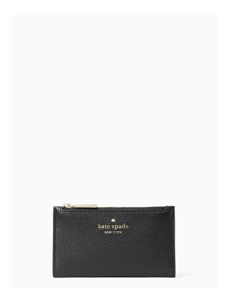 ケイトスペード ポーチ（レディース） 【SALE／61%OFF】レイラ スモール スリム バイフォールド ウォレット kate spade new york ケイトスペードニューヨーク 財布・ポーチ・ケース 財布 ブラック【RBA_E】【送料無料】[Rakuten Fashion]