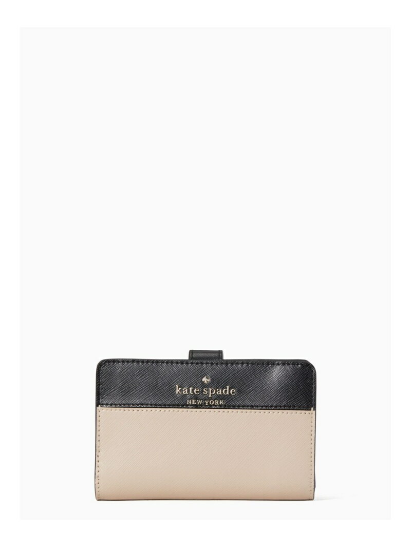 【SALE／51%OFF】ステイシー カラーブロック ミディアム コンパクト バイフォールド ウォレット kate spade new york ケイトスペードニューヨーク 財布・ポーチ・ケース 財布 ホワイト【RBA_E】【送料無料】[Rakuten Fashion]のサムネイル