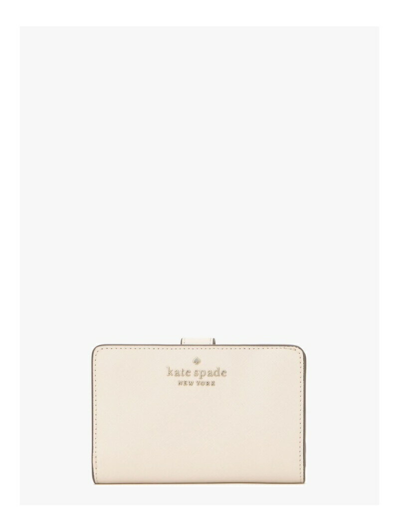 【SALE／60%OFF】ステイシー ミディアム コンパクト バイフォールド ウォレット kate spade new york ケイトスペードニューヨーク 財布・ポーチ・ケース 財布 ホワイト【RBA_E】【送料無料】[Rakuten Fashion]のサムネイル