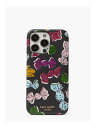 【SALE／50%OFF】ガラ レザー アイフォン 13 PRO ケース kate spade new york ケイトスペードニューヨーク スマホグッズ・オーディオ機器 スマホ・タブレット・PCケース/カバー ブラック【RBA_E】[Rakuten Fashion]