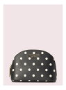 【SALE／50%OFF】スペンサー カバナ ドット スモール ドーム コスメティック kate spade new york ケイトスペードニューヨーク バッグ ポーチ ブラック【RBA_E】【送料無料】[Rakuten Fashion]