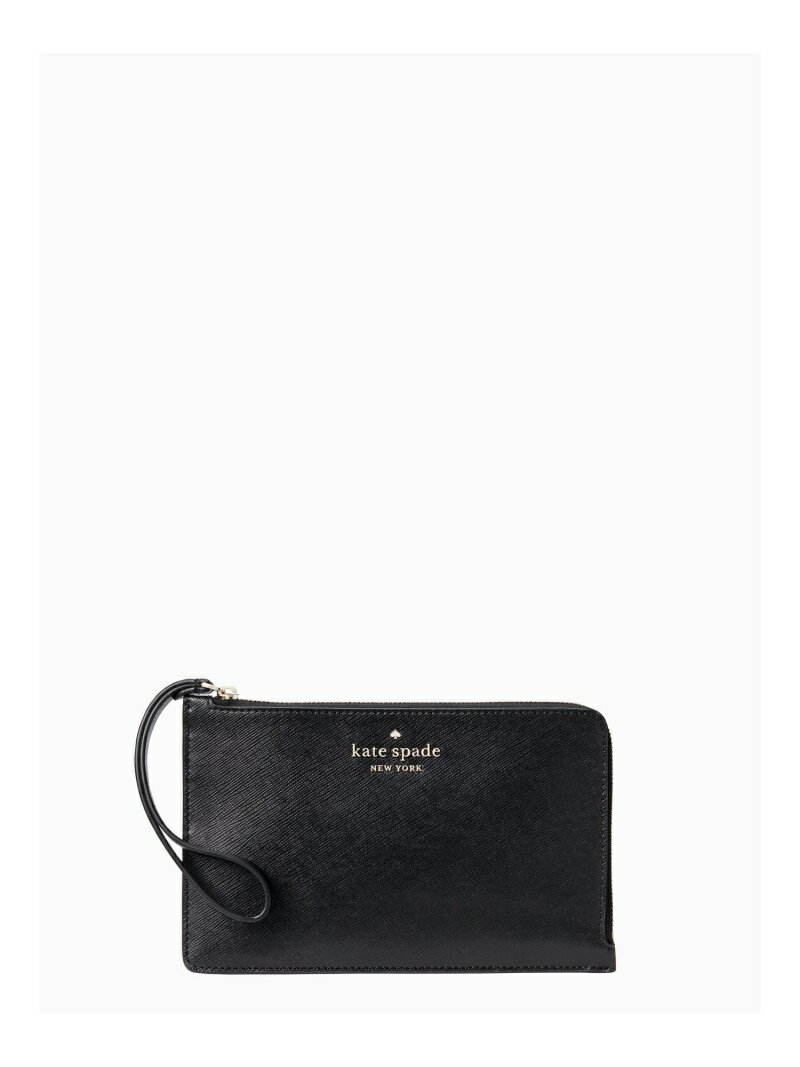 ケイトスペード ポーチ（レディース） 【SALE／50%OFF】ステイシー ミディアム L-ジップ リスレット kate spade new york ケイトスペードニューヨーク 財布・ポーチ・ケース ポーチ ブラック【RBA_E】【送料無料】[Rakuten Fashion]