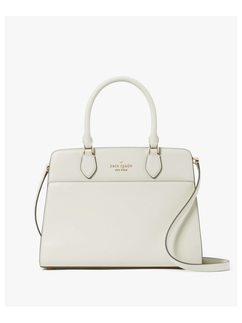 【SALE／69%OFF】マディソン ミディアム サッチェル kate spade new york ケイトスペードニューヨーク バッグ ハンドバッグ ホワイト【RBA_E】【送料無料】[Rakuten Fashion]