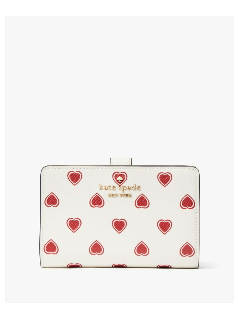 【SALE／50%OFF】マディソン ハートフェルト ジオ プリント ボックス ミディアム コンパクト バイフォールド ウォレット kate spade new york ケイトスペードニューヨーク 財布・ポーチ・ケース 財布【RBA_E】【送料無料】[Rakuten Fashion]のサムネイル