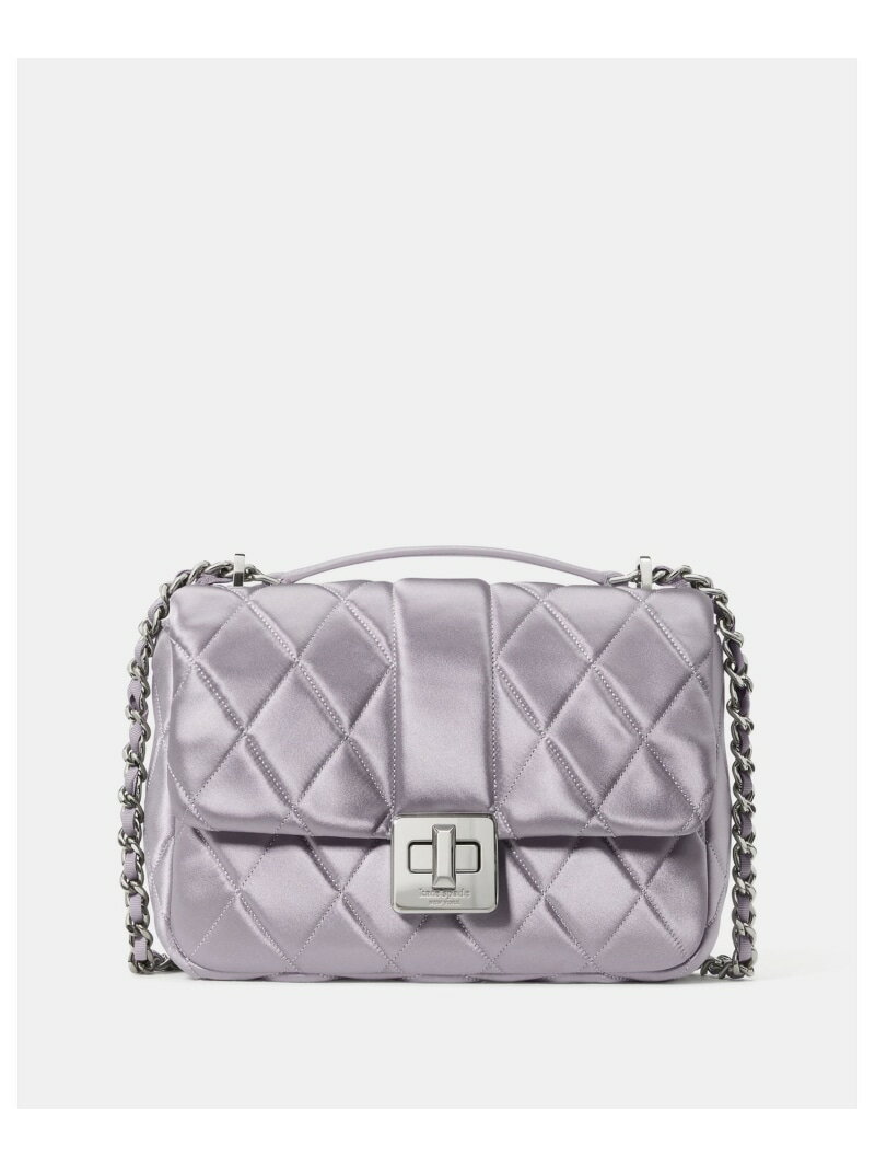 【SALE／68%OFF】【公式】キャリー キルテッド サテン スモール フラップ クロスボディ kate spade new york ケイトスペードニューヨーク バッグ ショルダーバッグ【RBA_E】【送料無料】[Rakuten Fashion]