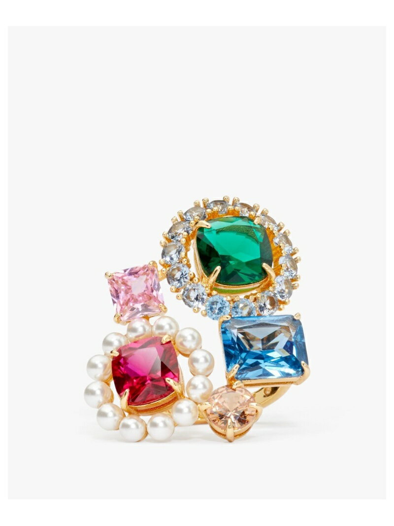 【SALE／50%OFF】ビクトリア クラスター カクテル リング kate spade new york ケイトスペードニューヨーク アクセサリー・腕時計 リング・指輪【RBA_E】【送料無料】[Rakuten Fashion]のサムネイル