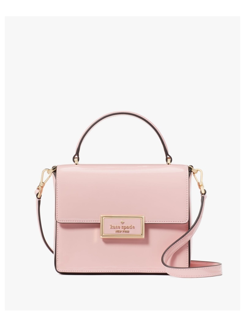 【SALE／65%OFF】リーガン パテント トップ ハンドル クロスボディ kate spade new york ケイトスペードニューヨーク バッグ ハンドバッグ ピンク【RBA_E】【送料無料】[Rakuten Fashion]