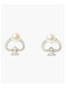 【SALE/46%OFF】ステートメント スペード パール ピアス kate spade new york ケイトスペードニューヨーク アクセサリー・腕時計 ピ...