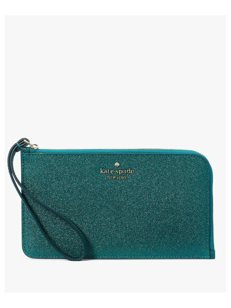 ケイト・スペード ニューヨーク 【SALE／75%OFF】ルーシー グリッター ミックスド マテリアル ミディアム L-ジップ リスレット kate spade new york ケイトスペードニューヨーク 財布・ポーチ・ケース 名刺入れ・カードケース【RBA_E】【送料無料】[Rakuten Fashion]