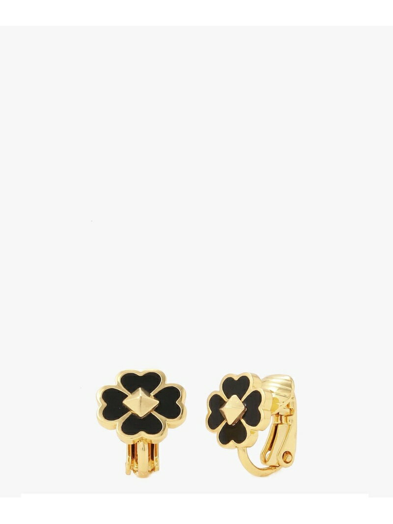 【SALE／50%OFF】スペード & スタッズ クリップ イヤリング kate spade new york ケイトスペードニューヨーク アクセサリー イヤリング ブラック【RBA_E】【送料無料】[Rakuten Fashion]