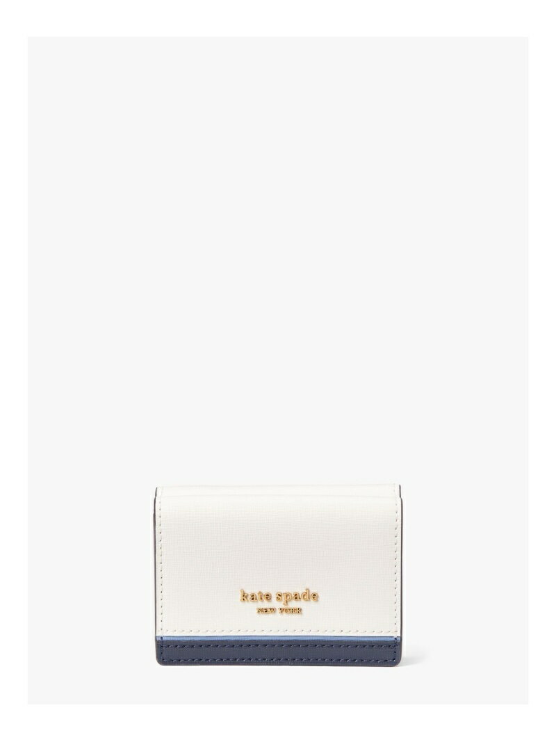 ケイトスペード ポーチ（レディース） 【SALE／60%OFF】モーガン カラーブロック ミニ トライフォールド ウォレット kate spade new york ケイトスペードニューヨーク 財布・ポーチ・ケース 財布【RBA_E】【送料無料】[Rakuten Fashion]