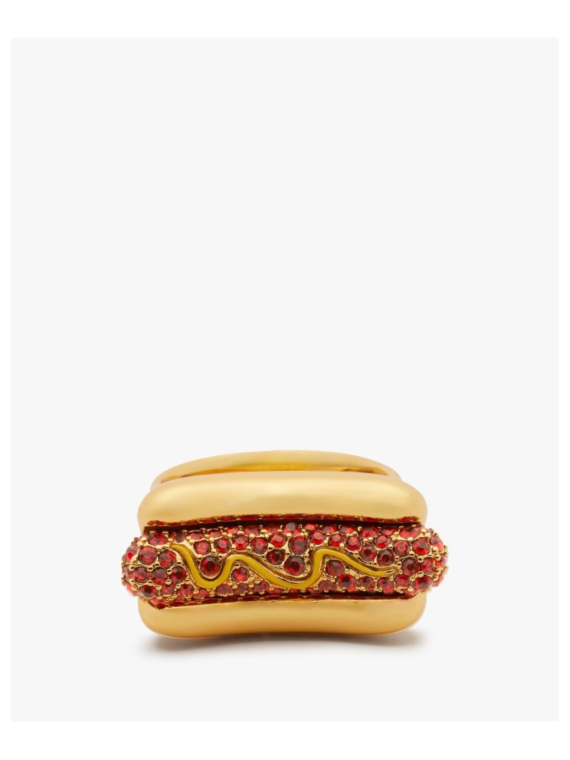 ワット ア スナック ステートメント リング kate spade new york ケイトスペードニューヨーク アクセサリー・腕時計 リング・指輪 レッド【送料無料】[Rakuten Fashion]のサムネイル