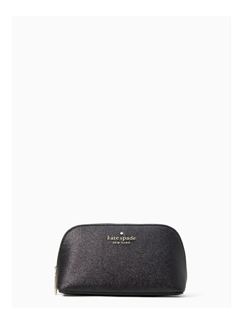 ケイトスペード ポーチ（レディース） 【SALE／75%OFF】ティンセル グリッター ファブリック スモール コスメティック ケース kate spade new york ケイトスペードニューヨーク 財布・ポーチ・ケース ポーチ ブラック【RBA_E】【送料無料】[Rakuten Fashion]