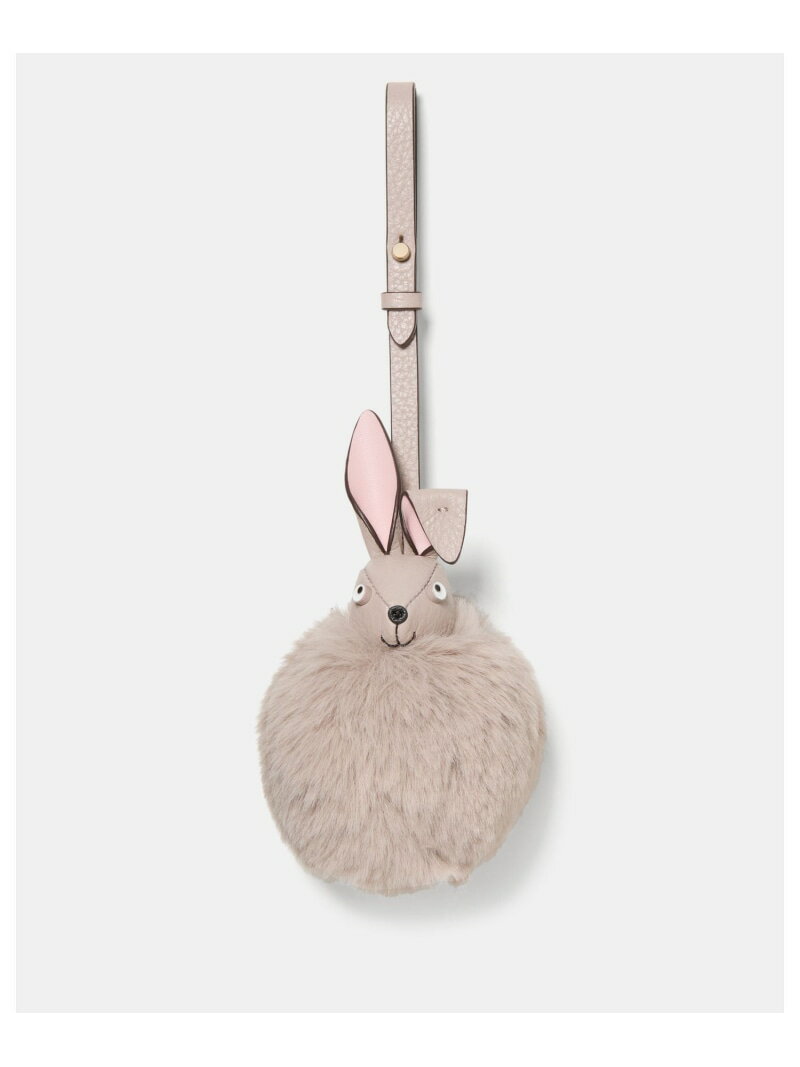 【公式】3D フェイクファー バニー バッグ チャーム kate spade new york ケイトスペードニューヨーク ファッション雑貨 チャーム・キーチェ...