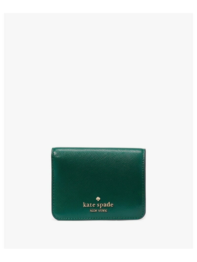 ケイトスペード ポーチ（レディース） 【SALE／70%OFF】マディソン スモール バイフォールド ウォレット kate spade new york ケイトスペードニューヨーク 財布・ポーチ・ケース 財布 グリーン【RBA_E】【送料無料】[Rakuten Fashion]