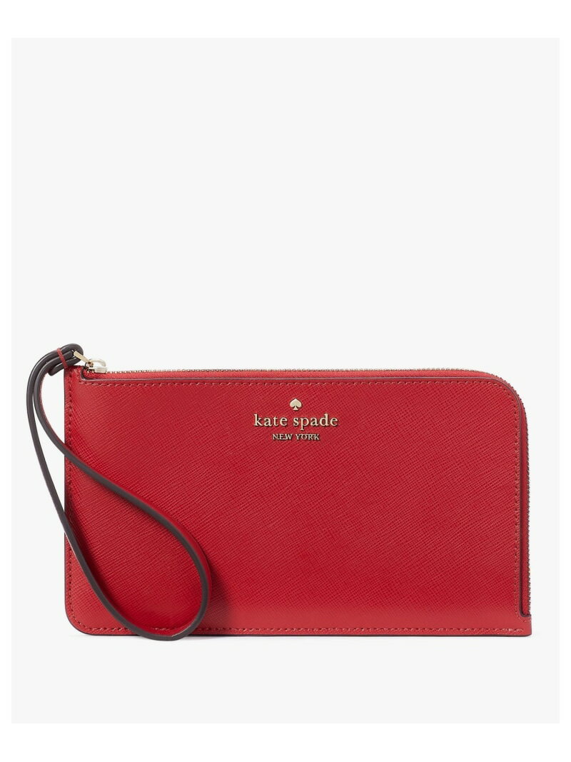 【SALE／70 OFF】ルーシー ミディアム L-ジップ リスレット kate spade new york ケイトスペードニューヨーク 財布 ポーチ ケース 名刺入れ カードケース レッド【RBA_E】【送料無料】 Rakuten Fashion