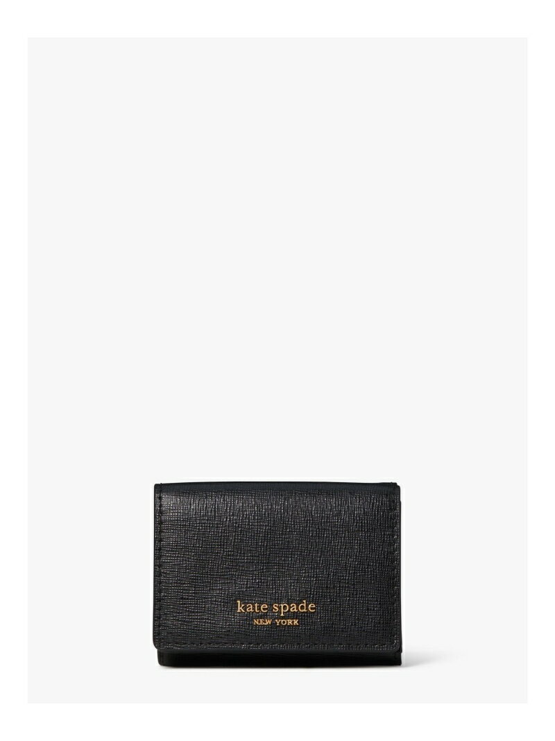 モーガン ミニ トライフォールド ウォレット kate spade new york ケイトスペードニューヨーク 財布・ポーチ・ケース 財布 ブラック【送料無料】[Rakuten Fashion]