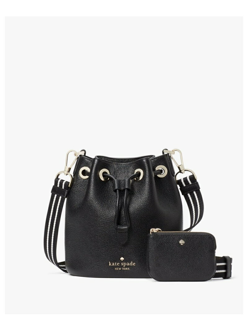 【SALE／65%OFF】ロージー ミニ バケット バッグ kate spade new york ケイトスペードニューヨーク バッグ ショルダーバッグ ブラック【RBA_E】【送料無料】[Rakuten Fashion]