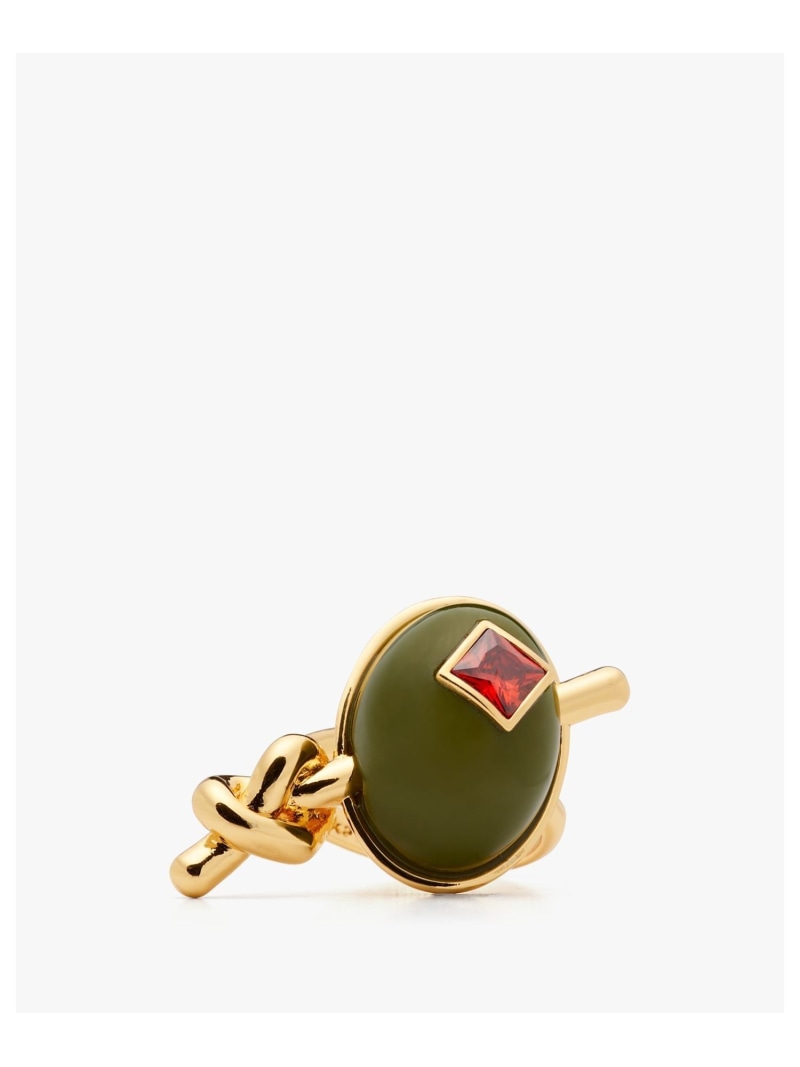 【SALE／50%OFF】シェイクン オア スタード ステートメント リング kate spade new york ケイトスペードニューヨーク アクセサリー・腕時計 ピアス グリーン【RBA_E】【送料無料】[Rakuten Fashion]