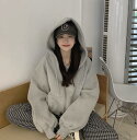 パーカー 長袖 フード 前開き フーディー ジップアップ トレーナー チャック ポケット トップス カットソー ダンス 衣装 ヒップホップ HIPHOP レディ...