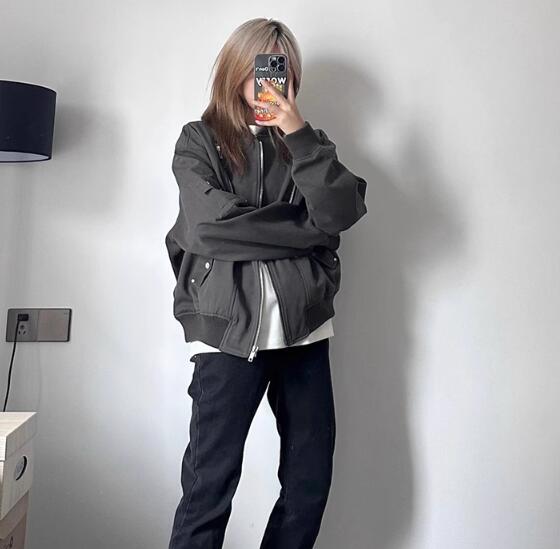 ♪S~XL展開♪モード系　スタジャン　ベースボールジャケット　韓国系ファッション　韓国　ジャケット　ブルゾン　ジャンパー　レディース..