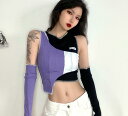 カットソー アシンメトリー オフショル 肩見せ レディース ダンス衣装 ヒップホップ hiphop イベント文化祭ショート丈 トップス へそ出し 韓国ファッショ...