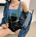 カットソー アシンメトリー タンクトップ 肩見せ レディース ダンス衣装 ヒップホップ hiphop イベント文化祭 ショート丈 トップス へそ出し 韓国ファッ...