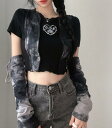 カットソー アシンメトリー Tシャツ レディース ダンス衣装 ヒップホップ hiphop イベント文化祭 ショート丈 長袖 トップス へそ出し 韓国ファッション...