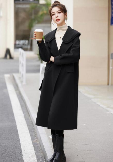 樂天商城 - 3カラー　アウター コート レディース ファッション 冬 オーバーサイズ シングル ロング きれいめ カジュアル 大きいサイズ ボリューム袖 秋服 秋冬 冬服