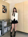 ネクタイ シャツ ブラウス トップス カットソー 長袖 前開き ゆったり 大きいサイズ ダンス 衣装 ヒップホップ HIPHOP レディース ガールズ 大人 韓...
