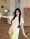 重ねき風 トップス カットソー 無地 レディース ガールズ ストリート 個性的 奇抜 韓国ファッション 人気 大人 可愛い カジュアル
