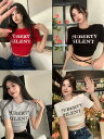 ロゴ トップス カットソー Tシャツ 半袖 短い 短め ショート丈 へそ出し シンプル ダンス 衣装 ヒップホップ HIPHOP レディース ガールズ ストリー...