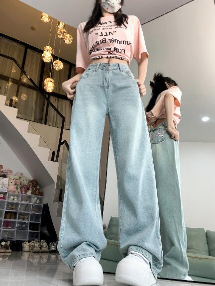 樂天商城 - リボン　刺繍　ジーパン　パンツ　ズボン　ボトムス　シンプル　ダンス　衣装 ダンス イベント文化祭　 コスチューム 韓国ファッション HIPHOP　 ヒップホップ 　レディース　ガールズ　ストリート　 個性的