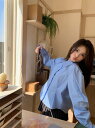 シャツ ブラウス トップス カットソー 長袖 前開き ボタン ダンス 衣装 ヒップホップ HIPHOP レディース ガールズ 個性的 奇抜 ストリート