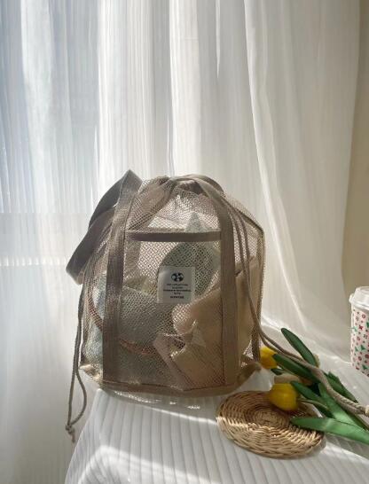 メッシュ　プール　海　水泳　公園　バッグ　鞄 　キッズ　子供　男の子　女の子　レディース　ガール..