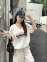 ユニフォーム風 半袖 五分袖 ブラック 黒 ホワイト トップス カットソー tシャツ ロゴ ベースボール スポーツ ダンス 衣装 ヒップホップ HIPHOP レ...