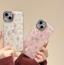 「iPhone 15白のみ即納」iPhone 15ケース お花 チューリップ ピンク ホワイト おしゃれ 韓国 可愛い 薄型 軽量 耐衝撃 アイフォン15 ケース 6.1インチ 対応