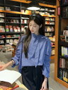 チェック柄 リボン トップス カットソー シャツ ブラウス 長袖 レディース ガールズ 大人 韓国 お出かけ 普段着 かわいい 個性的