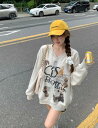 ユニフォーム風 犬 長袖 トップス カットソー トレーナー グレー ブラック 長め ダンス 衣装 ヒップホップ HIPHOP レディース ガールズ ストリート ...
